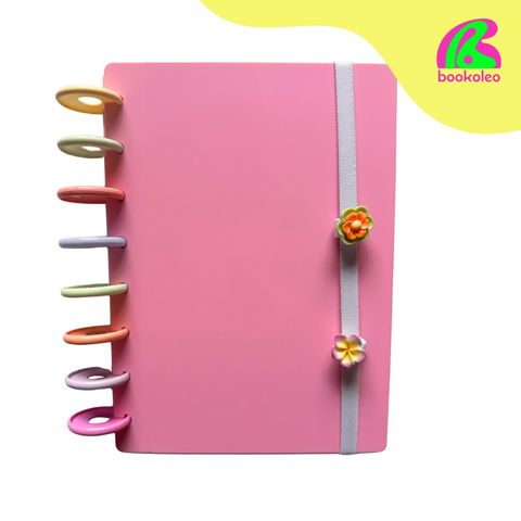 Cuaderno con motivo floral
