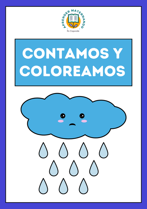 Contamos y coloreamos 