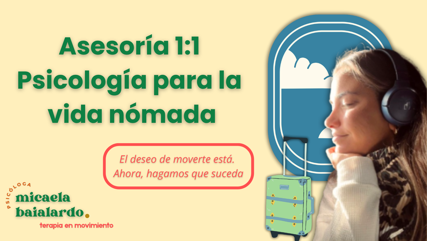 Asesoría: Psicología para la vida nómada