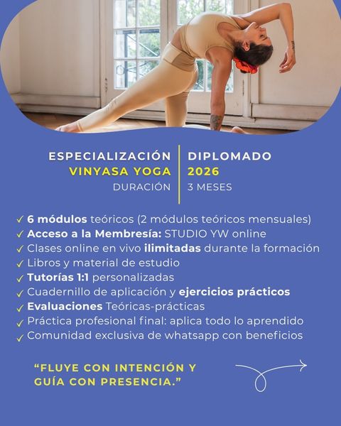 Especialización Vinyasa Yoga Wellness