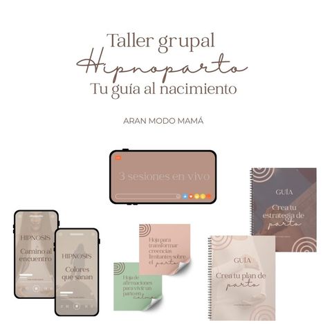 Taller GRUPAL Hipnoparto: Tu Guía al Nacimiento