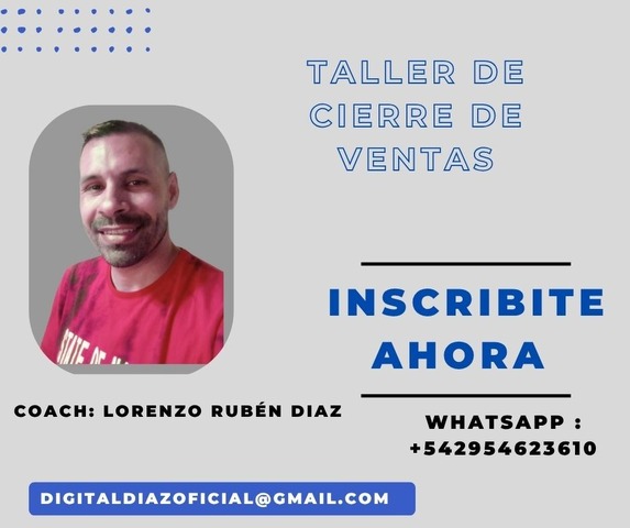 Taller Online de cierres de ventas