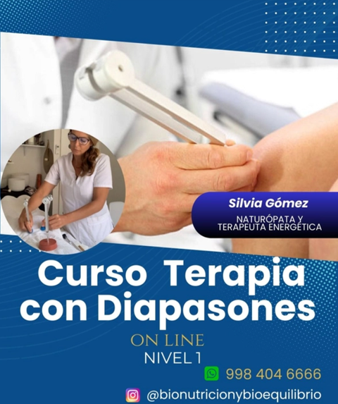 Curso Terapia con Diapasones Nivel 1 on line