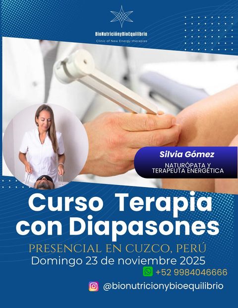Curso de Terapia con Diapasones 1 Cuzco