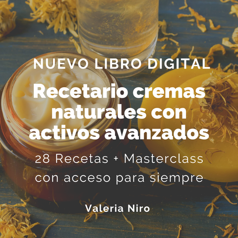 Recetario cremas naturales avanzadas