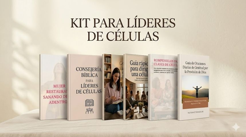 KIT PARA LIDERES DE CELULAS 