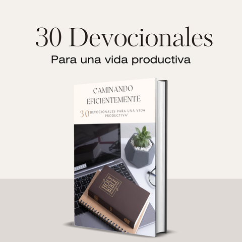 30 Devocionales sobre Productividad