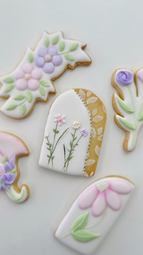 Cookies de Glasé-Primavera
