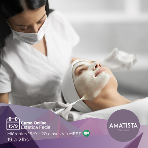 CURSO ONLINE DE ESTÉTICA FACIAL