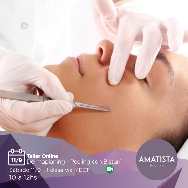 TALLER ONLINE PREMIUM DERMAPLANING FACIAL