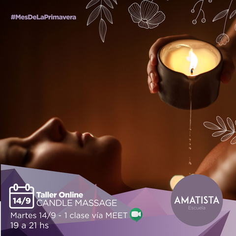 CURSO ONLINE DE CANDLE MASSAGE