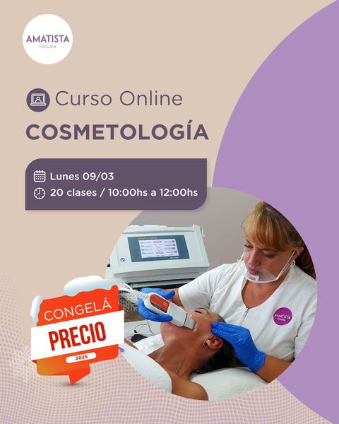CURSO ONLINE DE COSMETOLOGIA