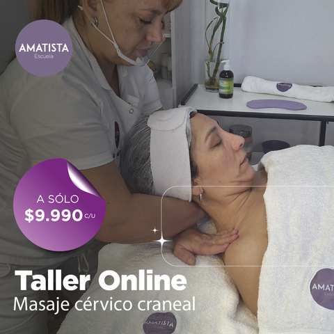 TALLER ONLINE DE MASAJE CÉRVICO CRANEAL
