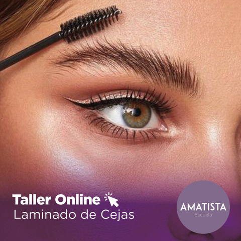 TALLER ONLINE: TÉCNICA LAMINADO Y ALISADO  DE CEJAS