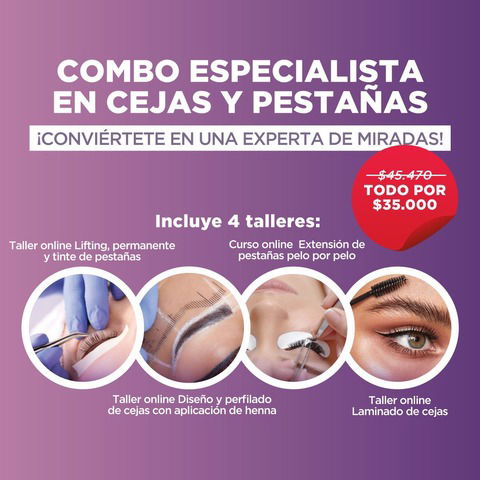 ESPECIALISTA EN CEJAS Y PESTAÑAS