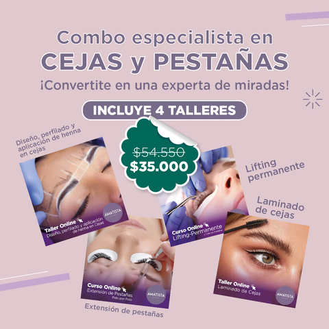 ESPECIALISTA EN CEJAS Y PESTAÑAS