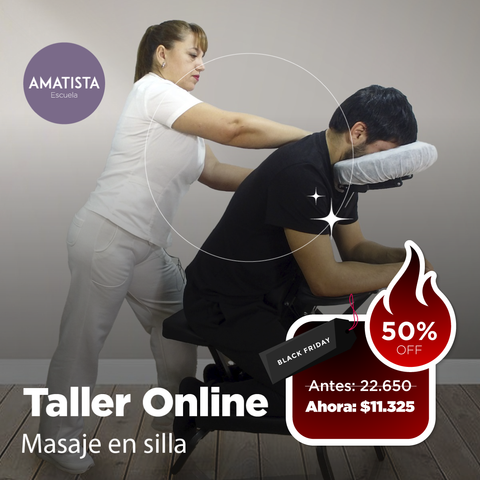 TALLER ONLINE MASAJE EN SILLA