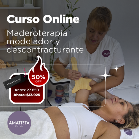CURSO ONLINE DE MADEROTERAPIA MODELADOR Y DESCONTRACTURANTE