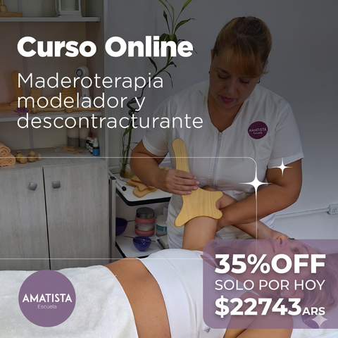 CURSO ONLINE DE MADEROTERAPIA MODELADOR Y DESCONTRACTURANTE