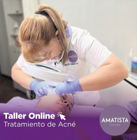 TALLER ONLINE TRATAMIENTO DE ACNÉ