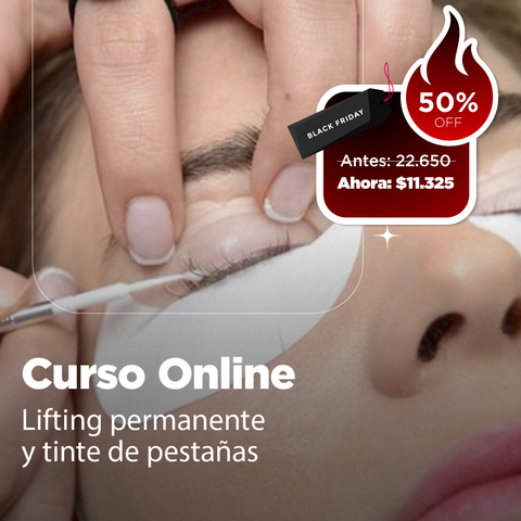 TALLER ONLINE DE LIFTING, PERMANENTE Y TINTE DE PESTAÑAS