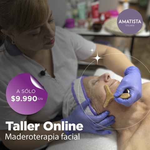 TALLER ONLINE MADEROTERAPIA FACIAL