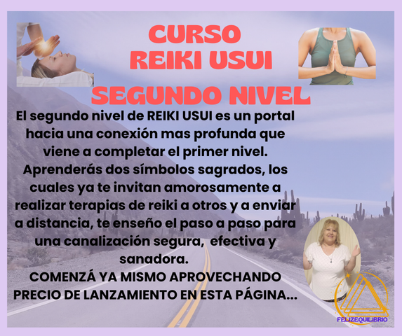 REIKI USUI 2º NIVEL