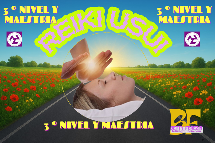 REIKI TERCER NIVEL Y MAESTRÍA