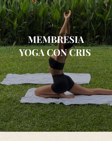 Membresía Yoga con Cris