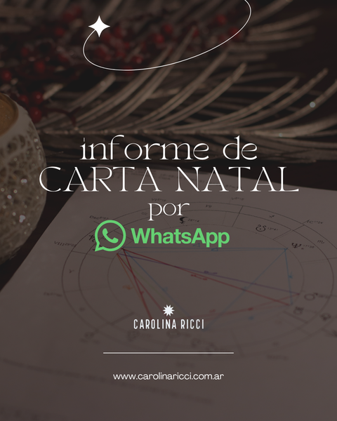 Informe Carta Natal vía whatsapp