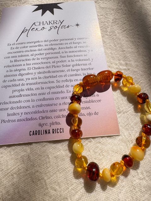 Pulsera Ámbar - Adultos