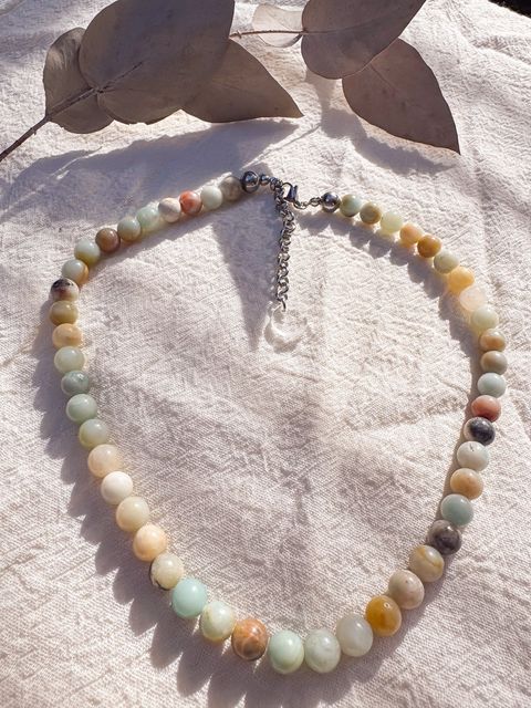 Collar Emperatriz - Amazonita brasil natural