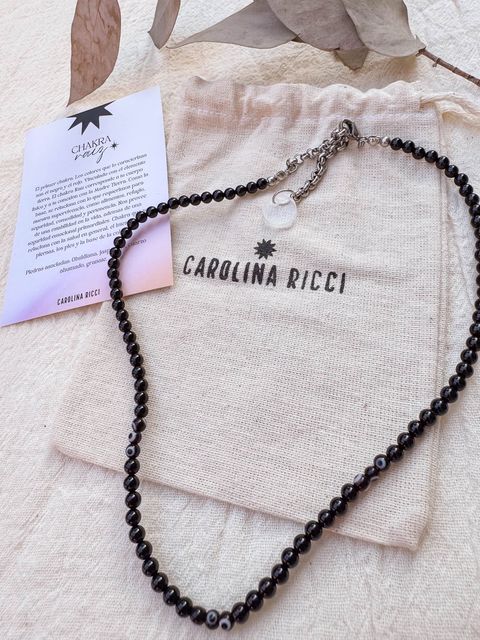 Collar Emperatriz - Obsidiana