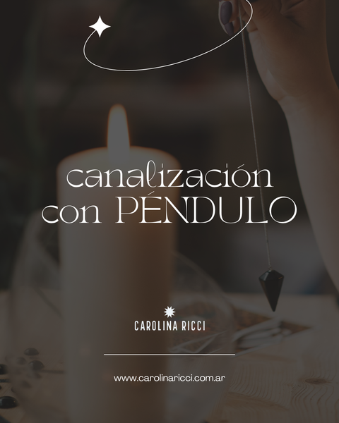 Canalización con péndulo
