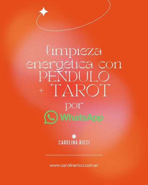 Limpieza Energética + Tarot Vía Whatsapp