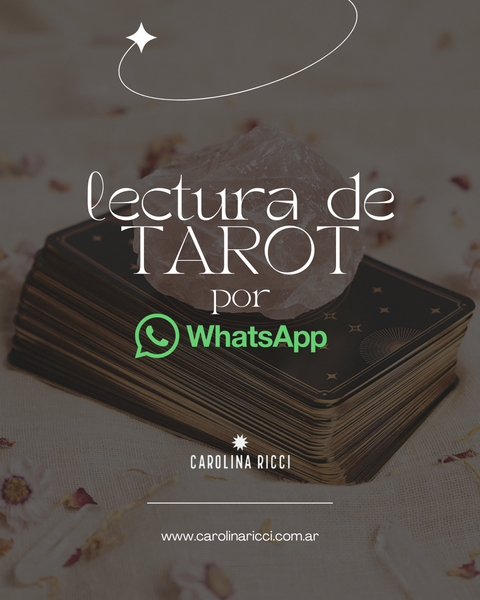 Lectura de Tarot vía Whatsapp