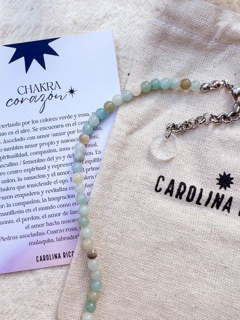 Collar Emperatriz - Amazonita africana