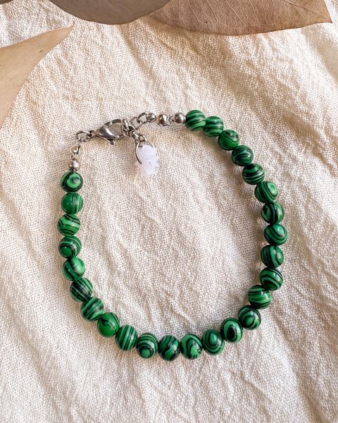 Pulsera Emperatriz - Malaquita