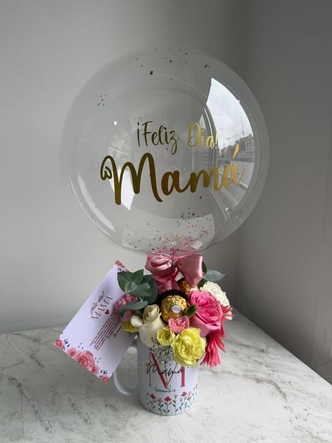 TAZA BOUQUET ERES TODO MA - AGOTADO