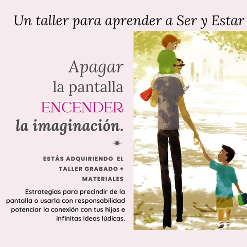 Apagar la pantalla, encender la imaginación