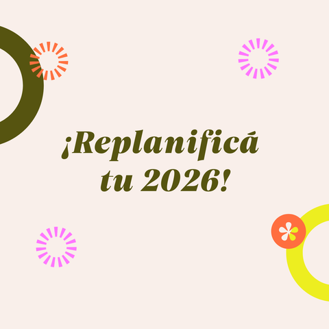 Replanificá tu 2026