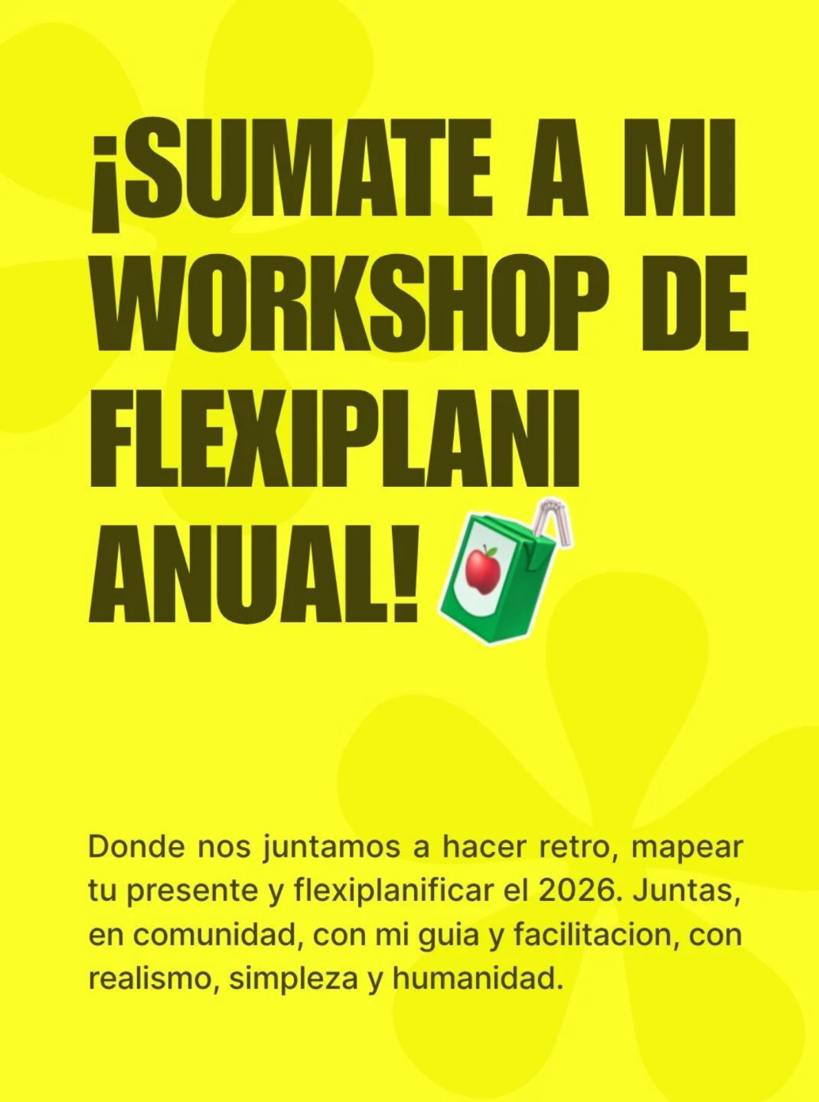 Workshop Flexiplanifica