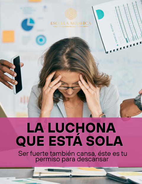 La Luchona que está sola tiene permiso para descansar