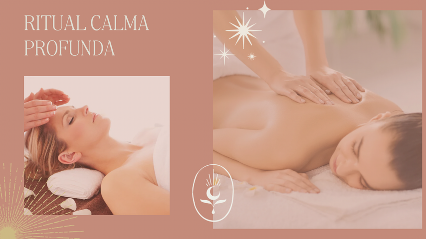 Ritual de Calma Profunda — Masaje + Reiki