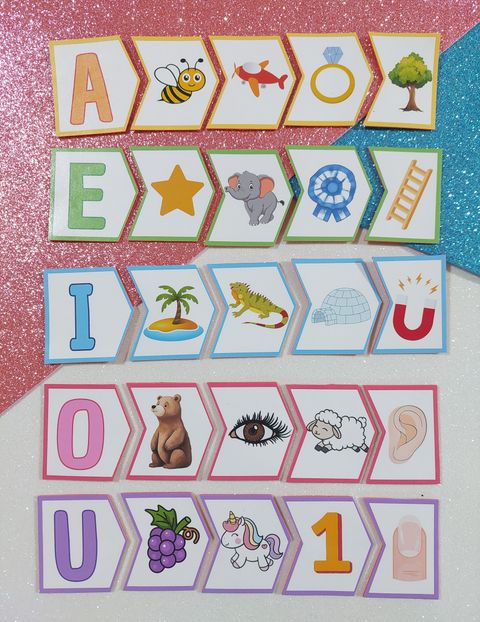 Juego: Rompecabeza de Vocales