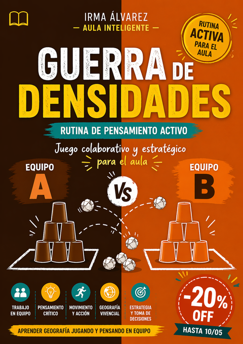 ⚔️ Guerra de densidades: rutina de pensamiento activo para comprender la densidad de población