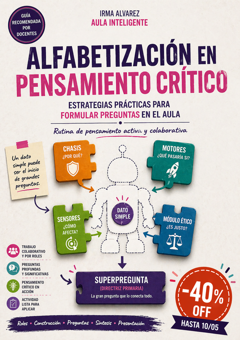 🧠 Alfabetización en pensamiento crítico: estrategias prácticas para formular preguntas en el aula