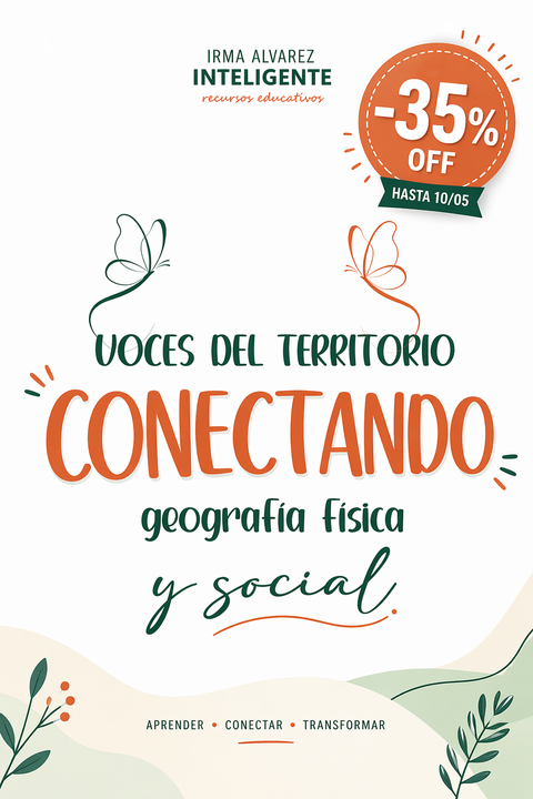 🌍Voces del territorio: ABP de Geografía sobre clima, relieve y conflictos territoriales