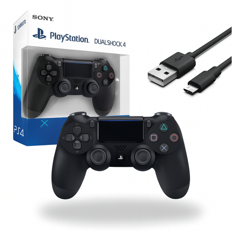 Joystick Mando Generico Control Compatible Ps4 Play 4 Inalámbrico Usb Negro