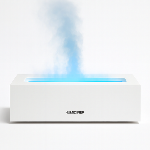 Humidificador Aire Difusor Vaporizador Aromaterapia Usb Led Colores Color Blanco